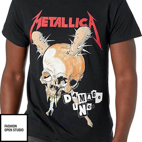 The Rise of Metallica T-Shirts: A Timeline