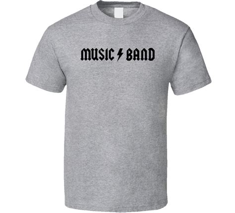 The Rise of Music Band T-Shirts