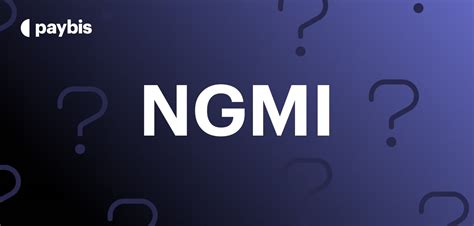 The Rise of NGMI