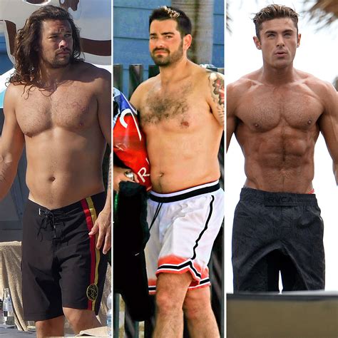 The Rise of Shirtless Celebrities