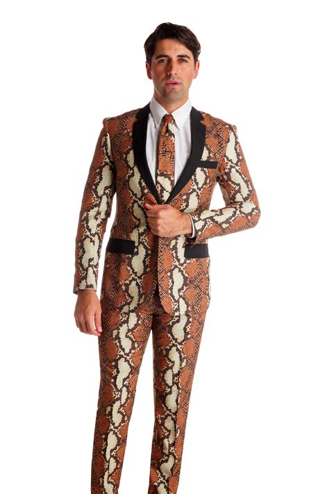 The Rise of Snakeskin Suits