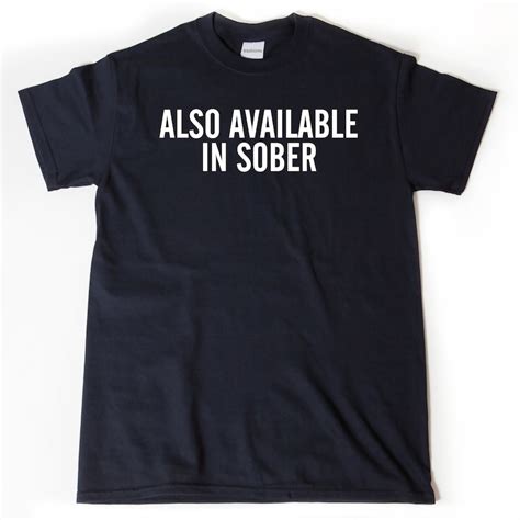 The Rise of Sober T-Shirts