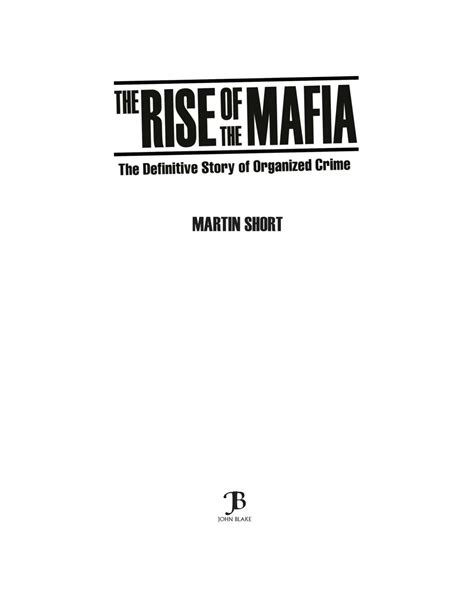 The Rise of the Mafia The Definitive Story of Organized Crime Doc