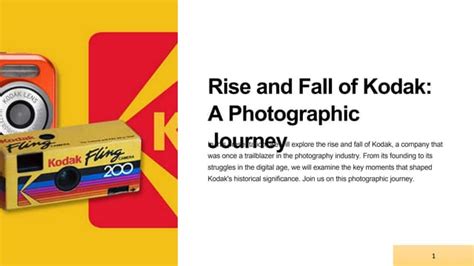 The Rise of the Phoenix: Kodak's Transformation Journey