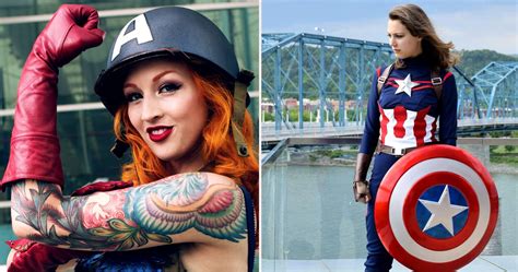 The Rising Popularity of Female Captain America Cosplay