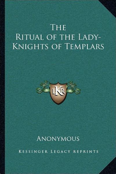 The Ritual of the Lady-Knights of Templars Epub