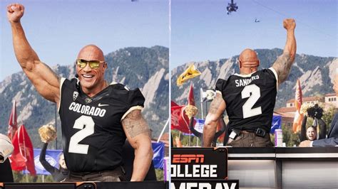 The Rock Football Career