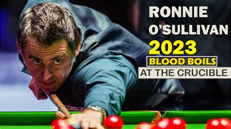 The Rocket Ronnie: Unraveling the Genius of Ronnie O'Sullivan