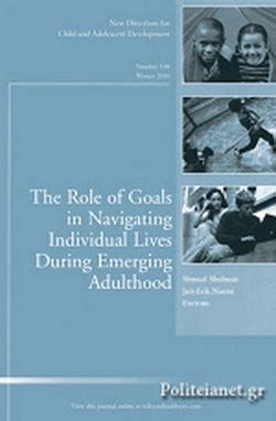 The Role of Goals in Navigating Individual Lives During Emerging Adulthood PDF