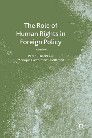 The Role of Human Rights in Foreign Policy 3rd Edition Kindle Editon