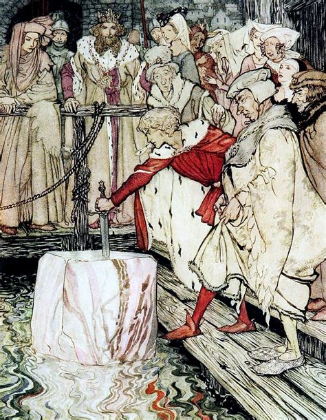 The Romance of King Arthur and his Knights of the Round Table Illustrated by Arthur Rackham