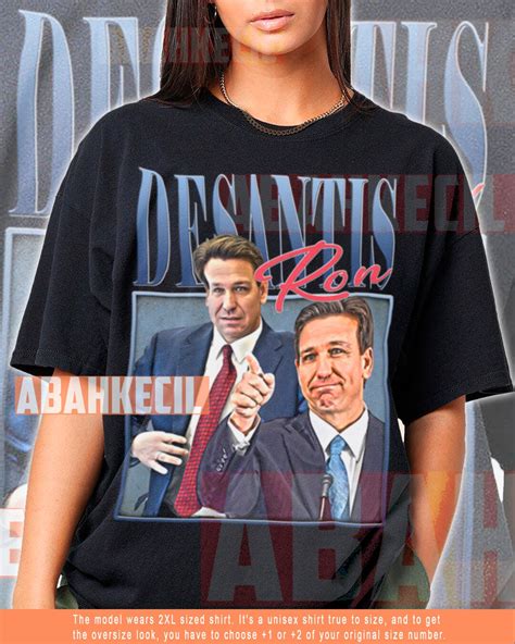 The Ron DeSantis Sanctimonious T-Shirt: A Symbol of Hypocrisy and Double Standards