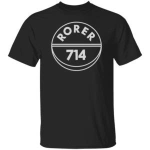 The Rorer 714 Shirt: A Comprehensive Guide