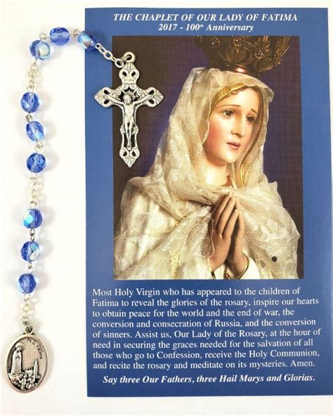 The Rosary of Our Lady of Fatima: A Spiritual Journey of Faith, Hope, and Devotion