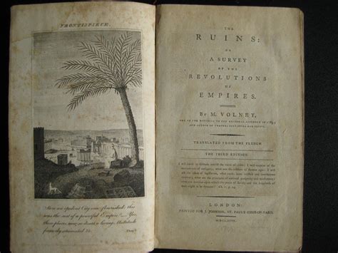 The Ruins Or a Survey of the Revolutions of Empires Revolution and Romanticism 1789-1834 Doc