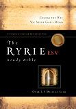 The Ryrie ESV Study Bible Soft-Touch Burgundy- Red Letter Epub