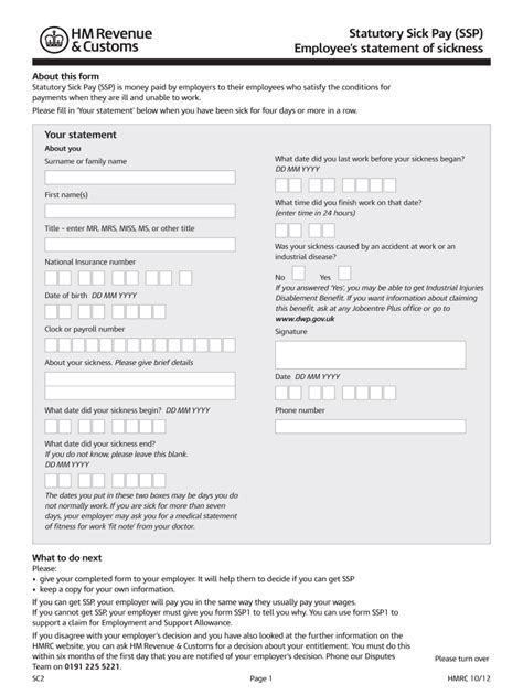 The SC2 Form: A Comprehensive Guide for Healthcare Providers