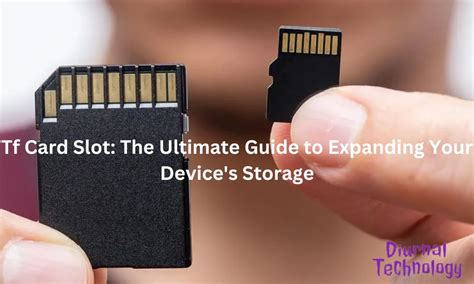 The SD Slot Guy: Your Ultimate Guide to Expanding Your Storage Horizons