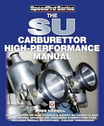 The SU Carburettor High Performance Manual SpeedPro series Doc