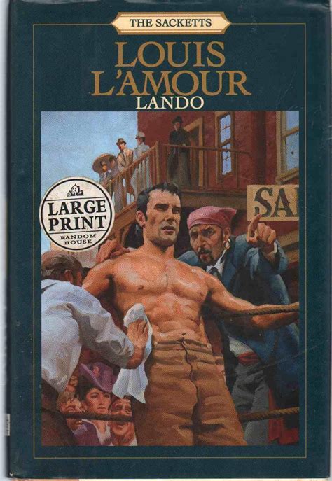 The Sacketts Louis L amour Lando LARGE PRINT Doc