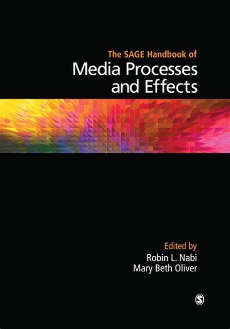 The Sage Handbook of Media Processes and Effects Ebook PDF