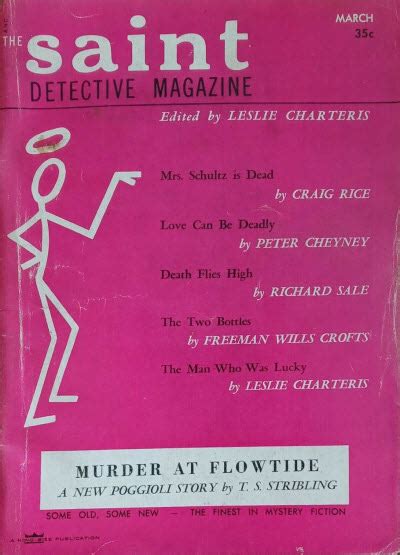 The Saint Detective Mystery Magazine August 1955 PDF