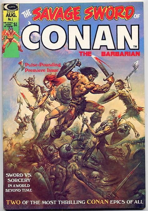 The Savage Sword of Conan The Barbarian Vol 1 No 4 Kindle Editon