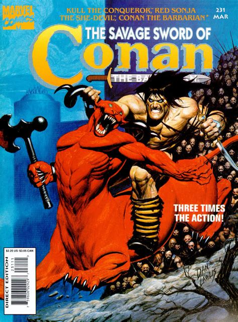 The Savage Sword of Conan the Barbarian No 121 PDF