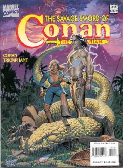 The Savage Sword of Conan the Barbarian No 215 Doc