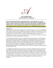 The Scarlet Letter Ap Study Guide Answers Epub