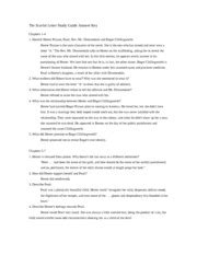 The Scarlet Letter Study Guide Answer Key PDF