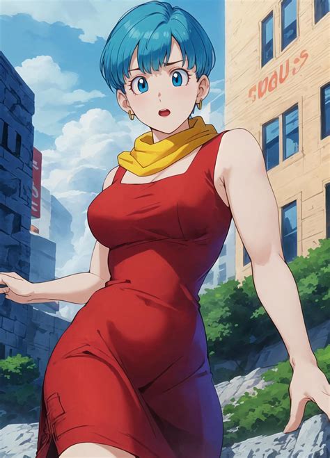 The Scarlet Wonder: A Journey into the Enchanting World of Bulma's Red Dress