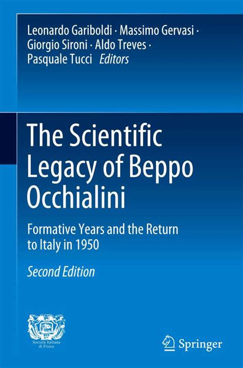 The Scientific Legacy of Beppo Occhialini Illustrated Edition PDF