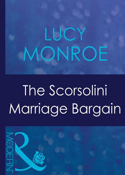 The Scorsolini Marriage Bargain Mills and Boon comics Kindle Editon