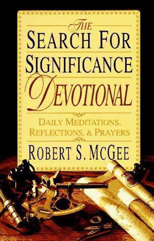 The Search for Significance Devotional Daily Meditations Reflections and Prayers PDF