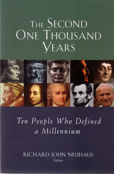 The Second One Thousand Years Ten People Who Defined a Millennium Kindle Editon