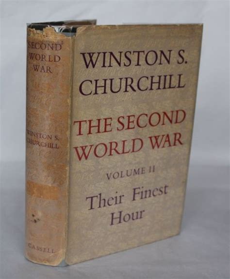 The Second World War Their Finest Hour Volume Two PDF