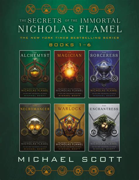 The Secrets of the Immortal Nicholas Flamel 6 Book Series