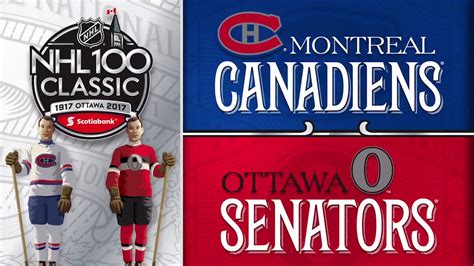 The Sensational Rivalry: Ottawa Senators vs. Montreal Canadiens