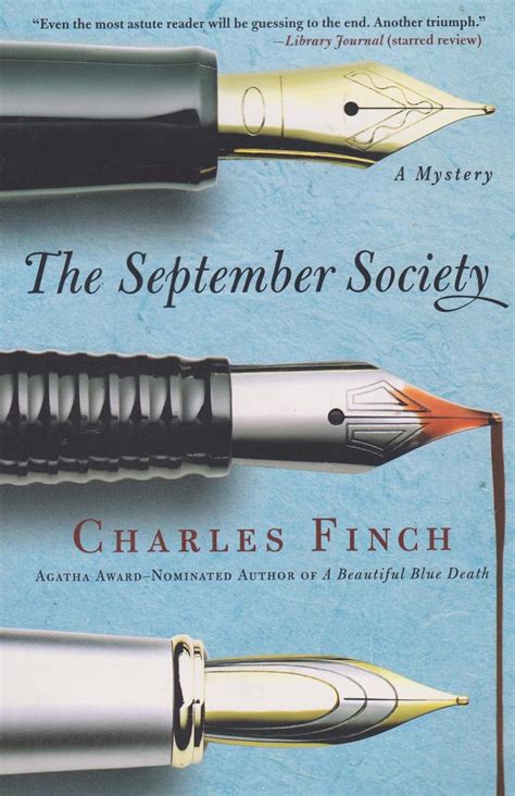 The September Society Charles Lenox Mysteries Doc