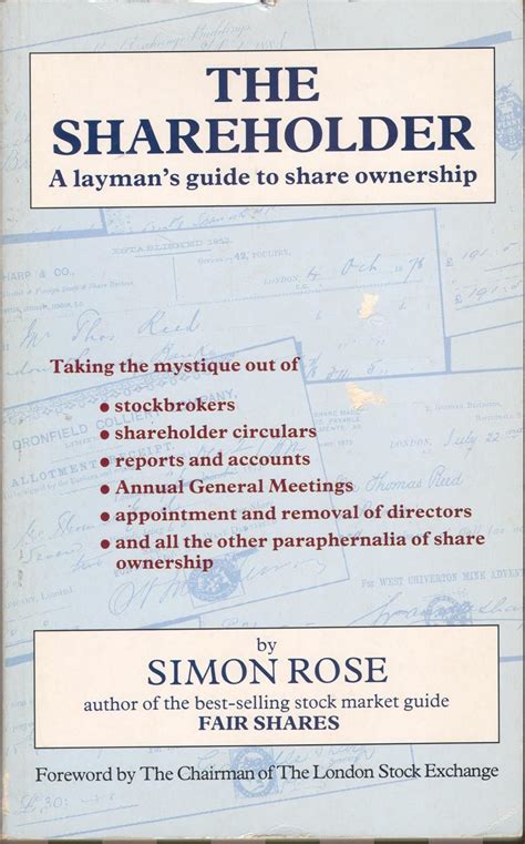 The Shareholder - The Layman*s Guide To Share Ownership Kindle Editon