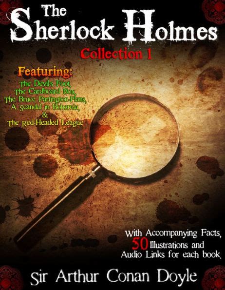 The Sherlock Holmes Collection 1With Accompanying Facts 50 Illustrations and Free Audio Links for each book PDF
