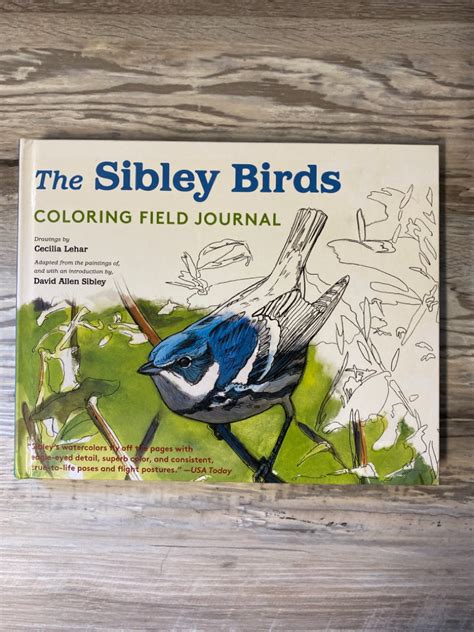 The Sibley Birds Coloring Field Journal Doc