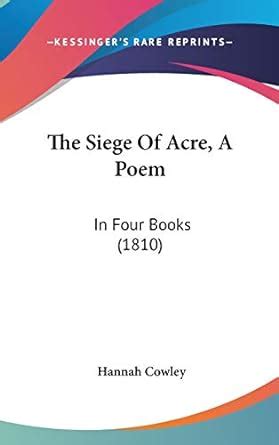 The Siege of Acre A Poem Epub