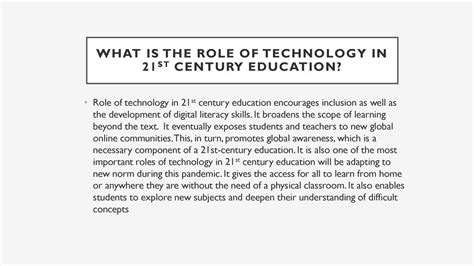 The Significance of Education in the 21st Century