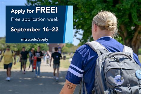 The Significance of Free Application Week
