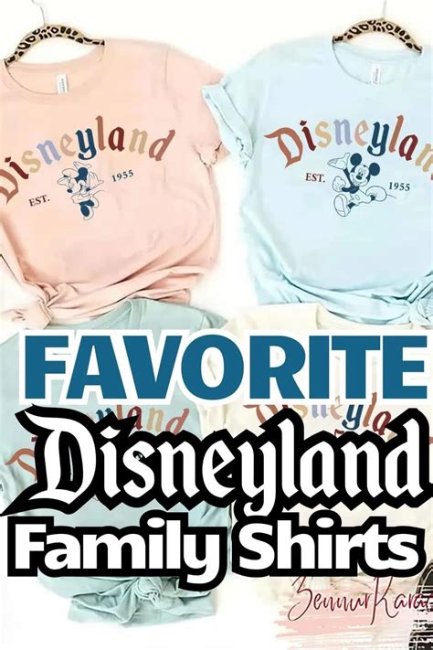 The Significance of Matching Disneyland Family Shirts