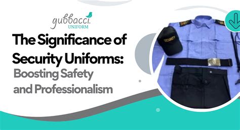 The Significance of Security Uniform Shirts