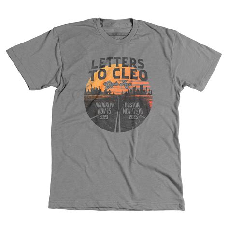 The Significance of the Letters to Cleo Shirt