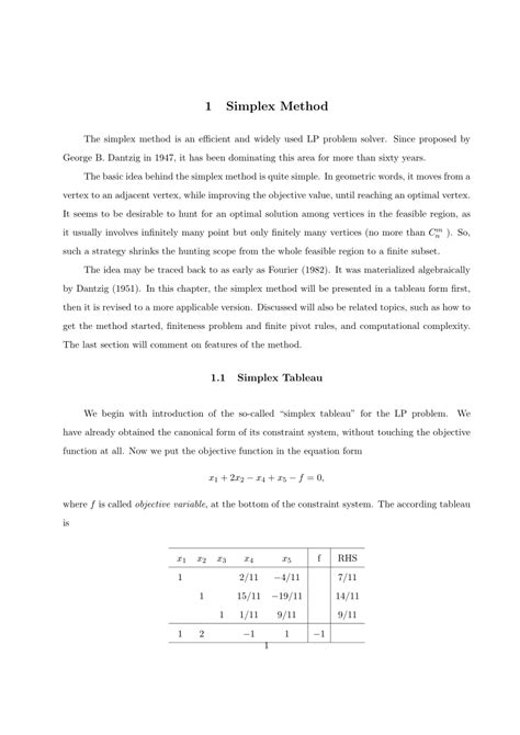 The Simplex Method A Probabilistic Analysis Epub